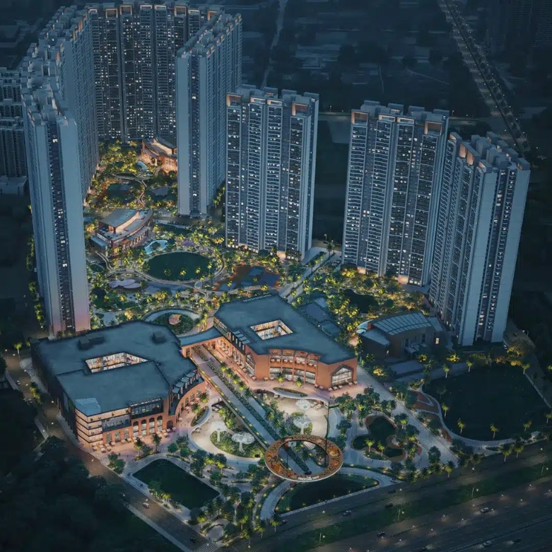 The Prestige City Top View